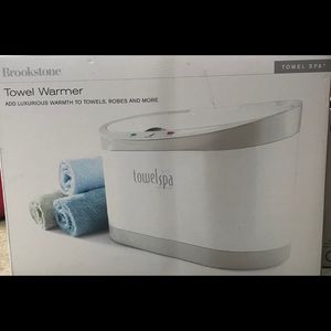 Brand new with box “Brookstone Towel Spa Warmer”